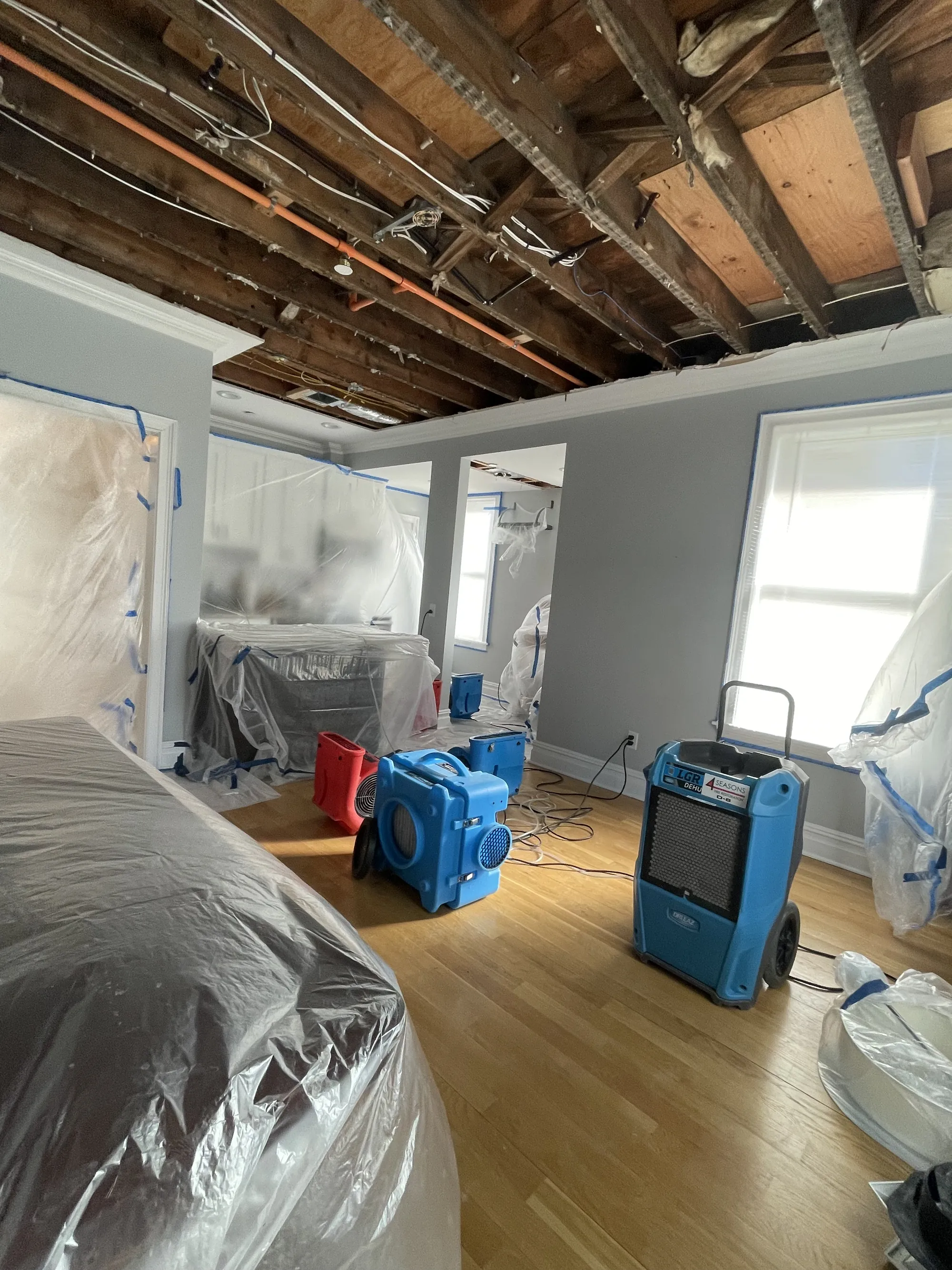 Water damage restoration equipment NYC